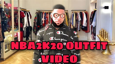The Best Outfits On Nba 2k20 Dress Like A Snagger Youtube