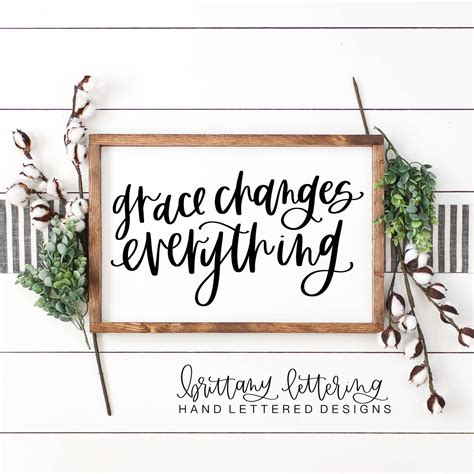 Grace Changes Everything Svg Grace Changes Everything Etsy