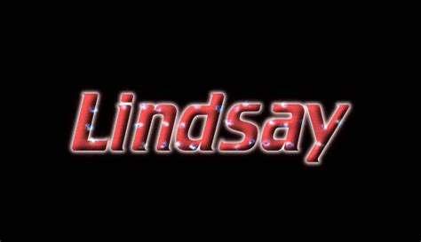 Lindsay Лого Бесплатный инструмент для дизайна имени от Flaming Text