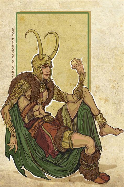 Loki Sketch By Sceith A Loki Norse Mythology Loki Mythology Norse