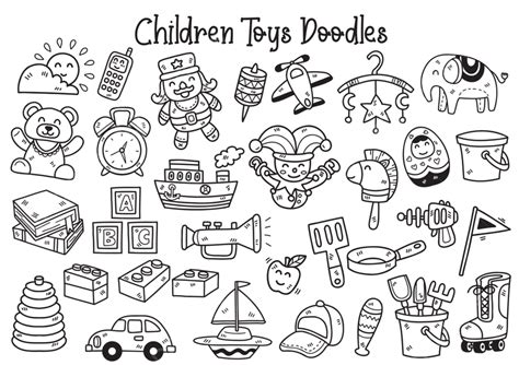 Kids Toys Banner Vector Hd Images Kid Toys Illustration Vector For