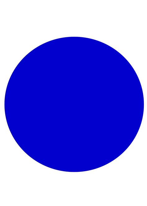 Basic Blue Circle Free Stock Photo Public Domain Pictures
