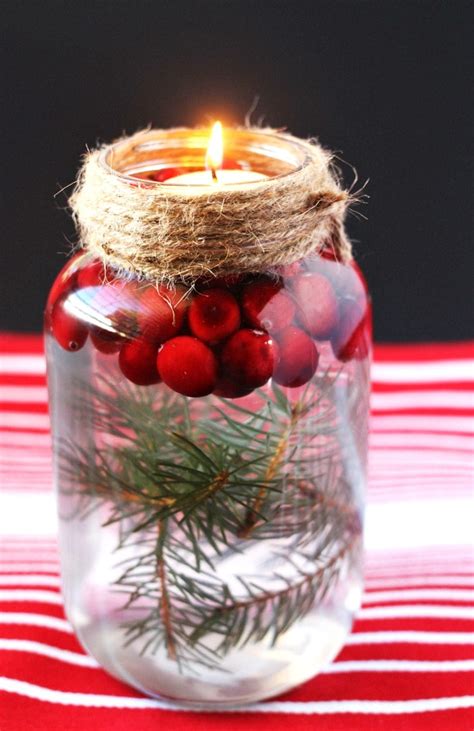 37 DIY Mason Jar Christmas Decorations  Ultimate Home Ideas