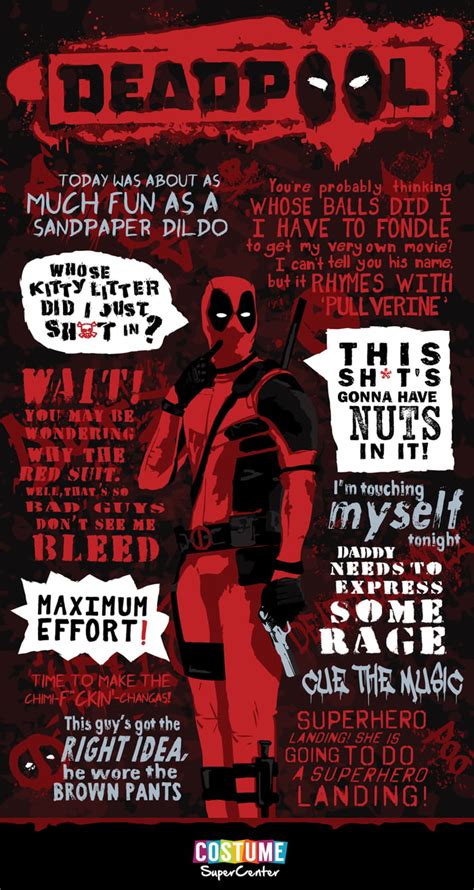 Deadpool Quote About Life 14 Quotes From Deadpool That Prove He Is As Insanely Funny As He Is