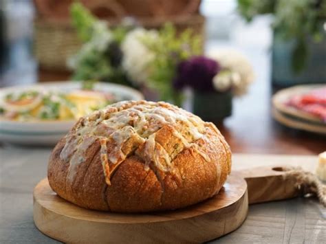 Pull Apart Garlic Bread With Asiago Cheese Recipe Valerie Bertinelli