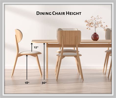 Dining Chair And Table Height Guide Dos And Donts