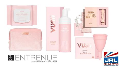 Entrenue Ships Bright ‘vush Sexual Wellness Products From Fresh New Brand Jrl Charts
