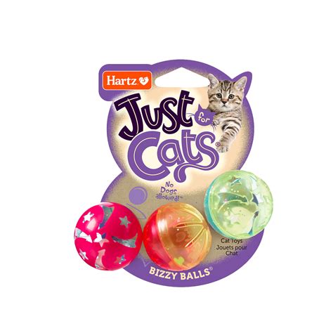 Hartz Just For Cats® Bizzy Balls® Cat Toy Hartz