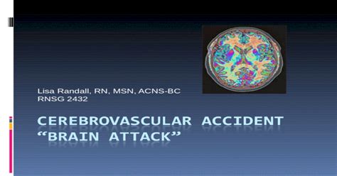 Cerebrovascular Accident Brain Attack Download Ppt Powerpoint