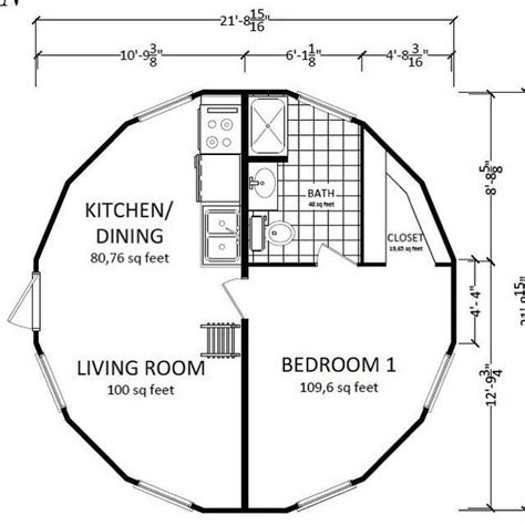 Yurt Homes Floor Plans