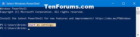 Open Settings In Windows 10 Tutorials