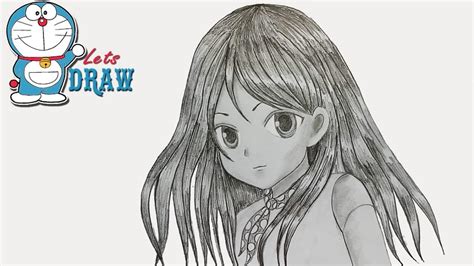 How To Draw Anime Girl Manga Girl Step By Step Youtube