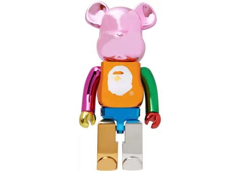 Bearbrick Multi Color Foil Xxv 100 Bearbrick Multi Art Toy Multi