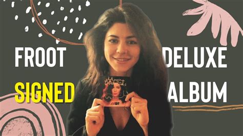 【signed】 marina and the diamonds froot deluxe cd album unboxing my collection マリーナ ・アンド・ザ・ダイ