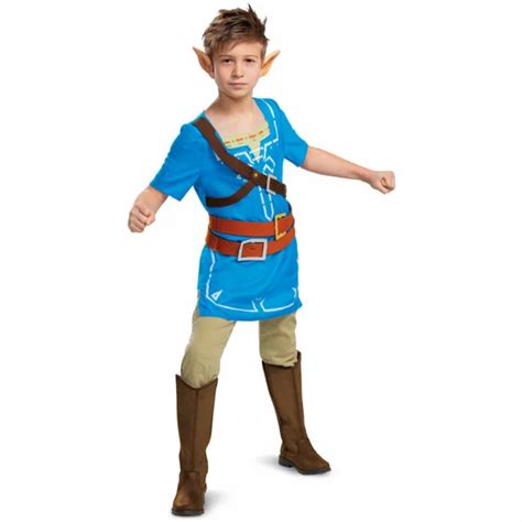 Disguise Licensed The Legend Of Zelda Link Botw Classic Child Costume