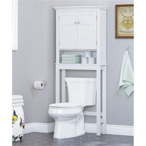 Spirich Home Bathroom Shelf Over The Toilet Bathroom Spacesaver