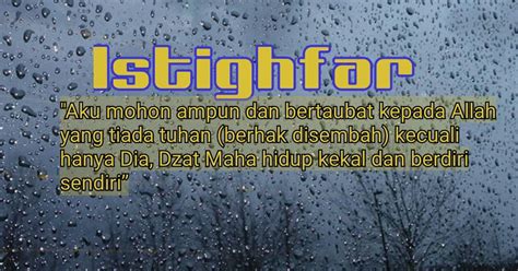 Berbuat baik dapat menjadi amalan penghapus dosa. Amalan Istighfar Ubat Penghapus Dosa, Subhanallah!