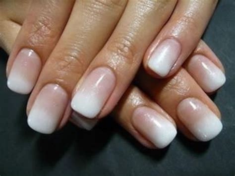 Best Of Gradients The New French Manicure Ombre White And Light