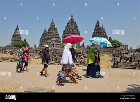 Prambanan Temple Compounds Region Of Yogyakarta Java Island