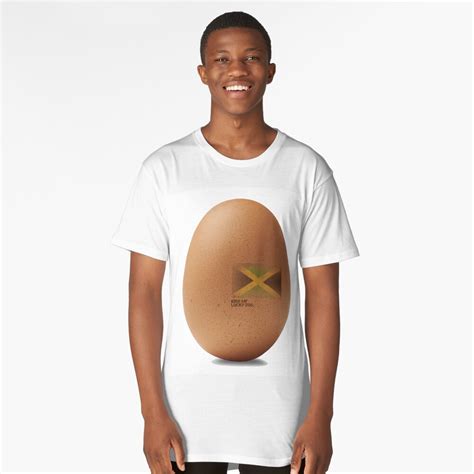 Kiss My Lucky Egg Print Cool Runnings Film Long T Shirt By