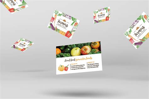 With fast, friendly service, we've designed our method to make gift card sales and marketing effortless. Farmers Market Business Card Template in PSD, Ai & Vector - BrandPacks
