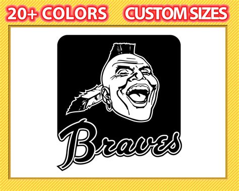Popular Items For Atlanta Braves Logo On Etsy