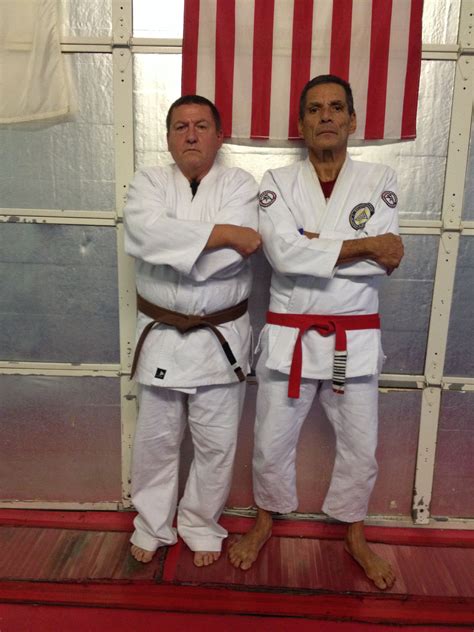 Stripped Brown Belt With Gran Master Relson Gracie Jiu Jitsu Bjj