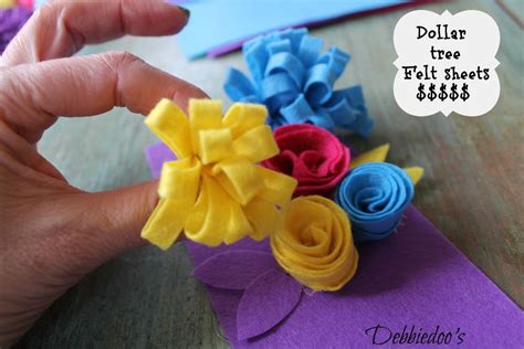 Learn How To Make Felt Flowers Debbiedoos Felt Flowers Diy Felt