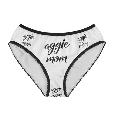 aggie mom panties aggie mom underwear briefs cotton briefs etsy