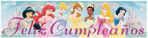 Tarjetas Feliz Cumpleaños Princesas Disney Imagui