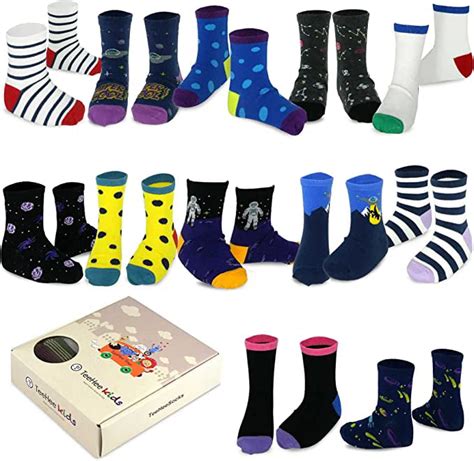 Teehee Little Boys And Toddler Cotton Crew Socks 12 Pair Pair T Box