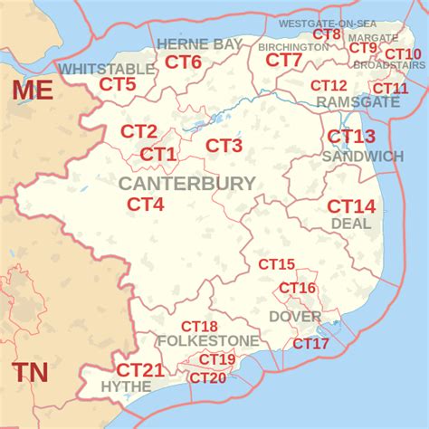Ct Postcode Area Ct18 Ct19 Ct20 Ct21 Property Market 2016