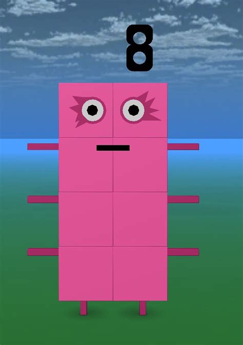 Numberblock 8 By Robloxnoob2006 On Deviantart