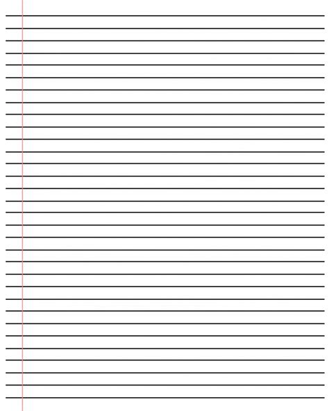 Ruled Paper Printable