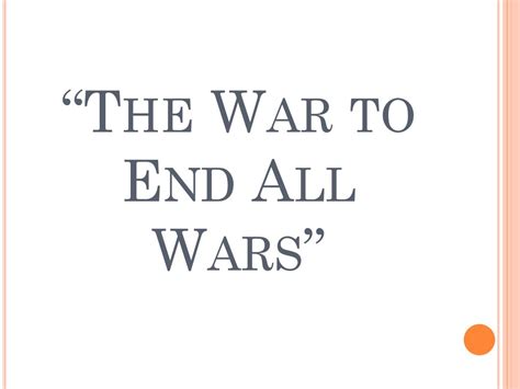 The War To End All Wars Mr Johnson Apush Ppt Download