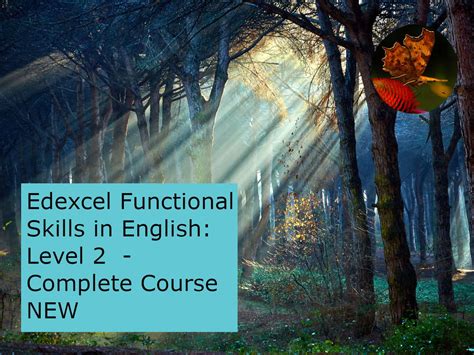 Edexcel Functional Skills In English Level 2 Complete Course New