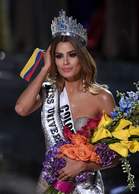 Miss Colombia 2015 Ariadna Gutierrez Arevalo Reacts After Being