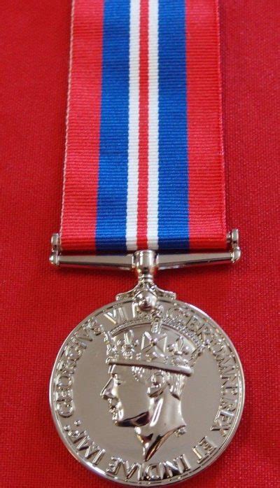 Ww2 The 193945 War Service Medal Ribbon Replica Medal Mounting Anzac