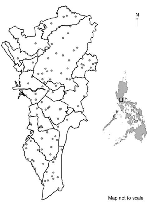 National Capital Region Philippines Map Gabbie Christiana