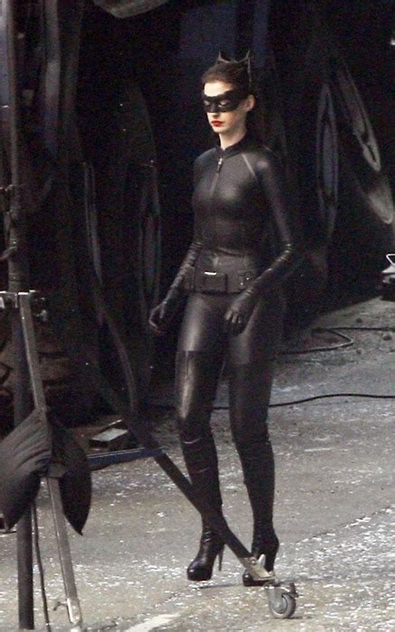 Anne Hathaways Catwoman Costume The Mary Sue