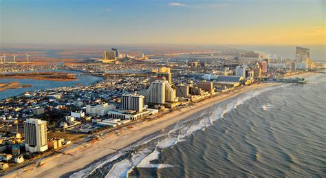 Atlantic City New Jersey Beach Boardwalk And Entertainment