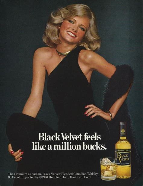 1976 Black Velvet Blended Canadian Whisky Ad Vintage Ads Vintage