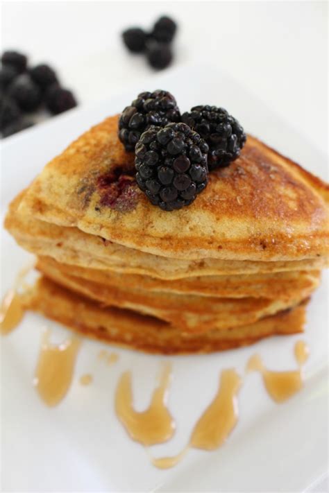 Oddly Shaped Blackberry Pancakes A Thousand Country Roads
