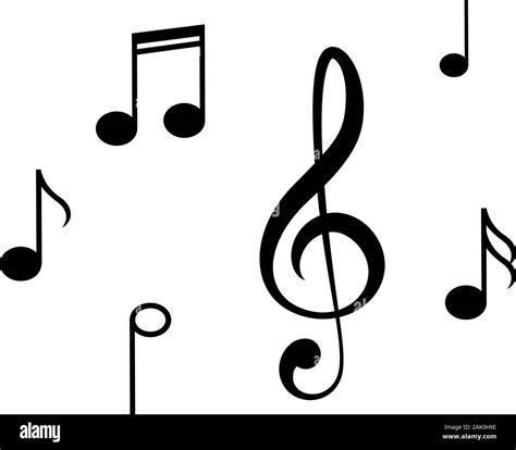 Music Notes Song Melody And Tune Vector Icon Stock Vector Image And Art