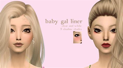 Pallasims Baby Eye Set Download Inspired By Gyaru Makeup Eye