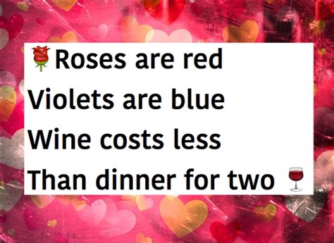 Mga rosas ay pula, violets ay asul. 'Roses Are Red, Violets Are Blue' Quotes | HubPages