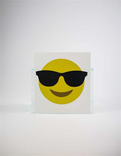 Sunglasses Emoji Decal Wallflower Market