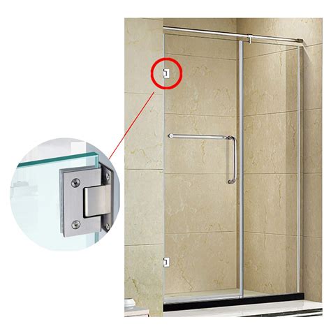 Buy 2pack 90 Degree Shower Door Hinges Heavy Duty Frameless Glass Door Hinges Stainless Steel