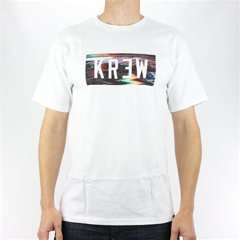 Kr3w Static Locker T Shirt White
