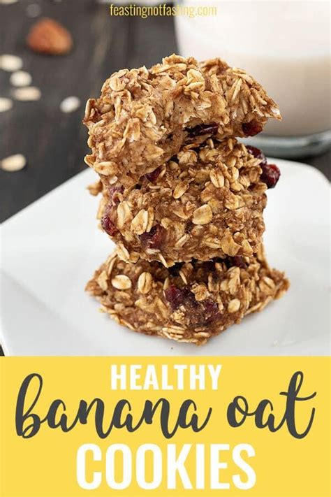 Healthy Banana Oat Cookies | Recipe | Banana oat cookies ...